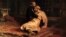 Russia -- Ivan the Terrible kills his own son, painting by Repin