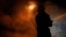 Ukraine -- Fire after Russian strike in Poltava region, 1 Nov 2025