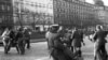 Czechoslovakia -- FILE -- Prague, Narodni trida, November 17, 1989 - A brutal police action against peaceful march of students in Prague on November 17, 1989, sparked the Velvet Revolution, a series of demonstrations that toppled the authoritarian Communi