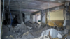 Russia. Krasnogorsk, aftermath of a drone strike
