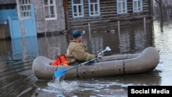 Наводнение в Ишиме, фото vishime.ru