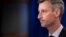 U.S. -- U.S. State Department spokesperson Ned Price pauses while speaking during a briefing at the State Department in Washington, August 2, 2021