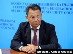 Omurbek Suvanaliev, a former GKNB official who has declared himself deputy secretary of the State Committee on National Security