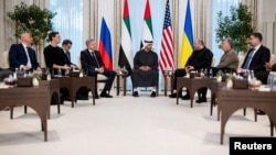 Предыдущий раунд переговоров по Украине в Абу-Даби