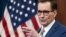 USA – Pentagon spokesman John Kirby speaks during a media briefing at the Pentagon, Washington, February 14, 2022