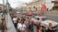 Шествие в поддержку хабаровчан в Иркутске