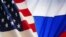 Russia & USA Flags