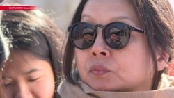 "Женский марш" в Бишкеке: как это было