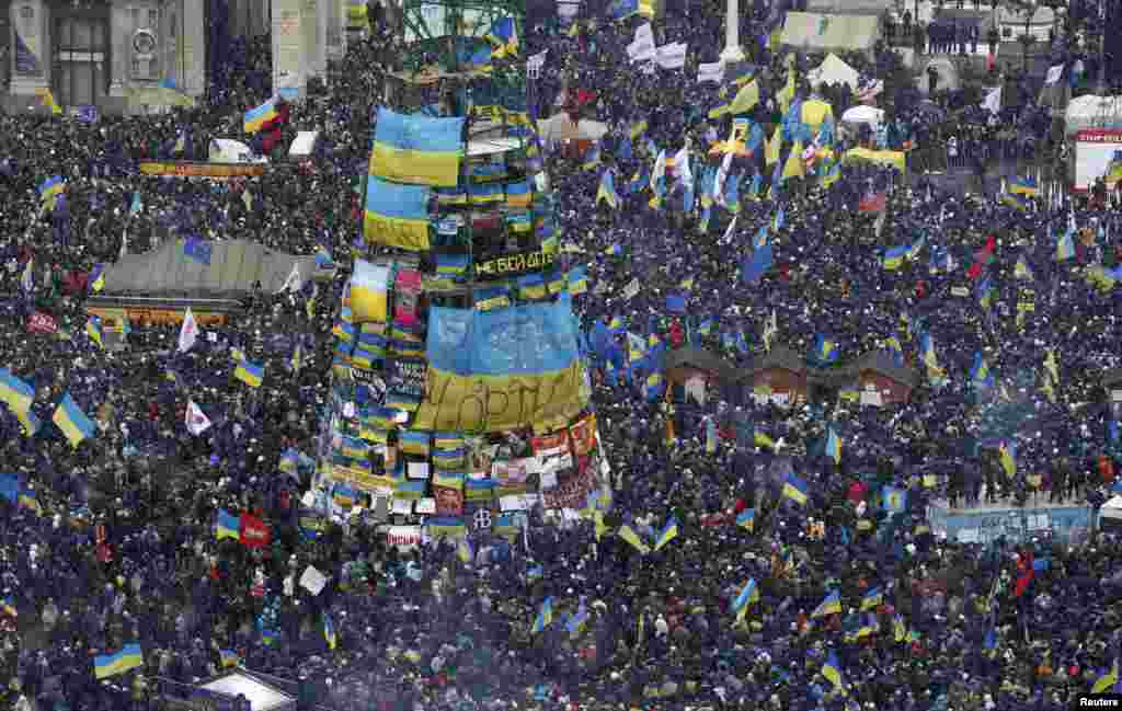 &quot;Марш миллионов&quot; в Киеве. 8 декабря 2013 