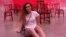 SWEDEN - Student Sofia Sapega poses for a picture in Gothenburg, Sweden, in this undated photo taken in 2019