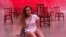 SWEDEN - Student Sofia Sapega poses for a picture in Gothenburg, Sweden, in this undated photo taken in 2019