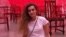 SWEDEN - Student Sofia Sapega poses for a picture in Gothenburg, Sweden, in this undated photo taken in 2019