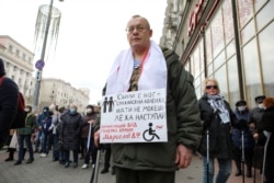Участник марша. Минск, Беларусь, 5 ноября 2020 года