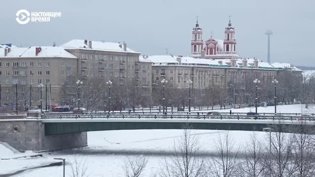 В Литве гололед и снегопад, в выходные ожидается резкое похолодание