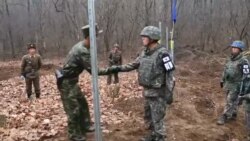 Офицеры армий КНДР и Южной Кореи встретились в демилитаризованной зоне
