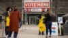 San Diego, California, U.S. - Voters drop off their ballots at the Registrar of Voters on the day of the U.S.
