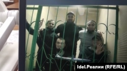 Фигуранты казанского дела "Хизб ут‑Тахрир" на суде в 2019 году 