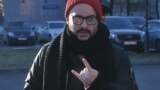 RUSSIA -- Russian film and theater director Kirill Serebrennikov, who was accused of embezzling state funds,gestures before a court hearing in Moscow, November 16, 2018
