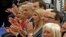 Israel -- Israel's Prime Minister Benjamin Netanyahu (2nd L), his wife Sara Netanyahu (L), Senior White House Advisor Jared Kushner (3rd L), US President's daughter Ivanka Trump (C), US Treasury Secretary Steve Mnuchin (R) and US ambassador to Israel Davi