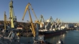 Ukraine's Mariupol Port Struggles To Stay Afloat Amid Russian 'Hybrid War' video grab 1