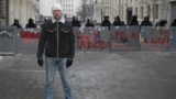 Валентин Выговский на Майдане в Киеве