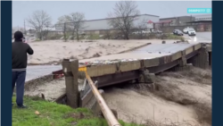 Последствия наводнения в Дагестане