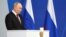 Russian President Putin addresses the Federal Assembly in Moscow