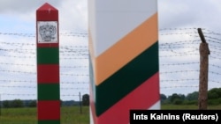 Литовско-российская граница 