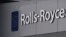 U.K. -- A Rolls-Royce logo is seen at the company's aerospace engineering and development site in Bristol, December 17, 2015