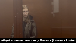 Ксения Белоусова в суде, Москва, 15 апреля 2026 года