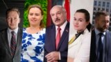 The five official candidates for Belarus' August 9, 2020 presidential elections