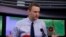 Russia -- Russian opposition figure and anti-graft campaigner Aleksei Navalny talks on air at the Ekho Moskvy radio station in Moscow, December 14, 2016