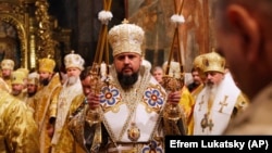 Церемония интронизации митрополита Епифания