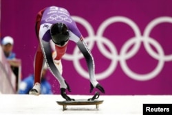 Томас Дукурс на играх в Сочи в 2014 году