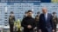 Михол Мартин и Владимир Зеленский в ходе визита ирландского премьера Киева 23.06.2026