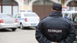 RUSSIA -- The situation at the police department where the businessman Umar Dzhabrailov was taken in connection with shooting in the hotel, Moscow, August 30, 2017