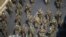 MYANMAR - BURMA -- Myanmar soldiers walk along a street during a protest against the military coup in Yangon, Myanmar, February 28, 2021. 