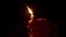PAKISTAN -- A Member of the Majlis Wahdat-e-Muslimeen community attends a candle light vigil in remembrance of the victims of the Pakistan International Airlin?es plane crash during a memorial ceremony in Karachi, Pakistan, 27 May 2020.