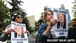 Демонстрации в Стамбуле в поддержку пропавшего журналиста