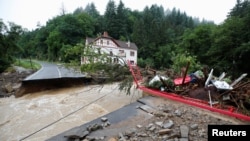 Наводнение в Шульде в земле Рейнланд-Пфальц