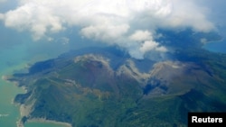 Аэрофотосъемка острова Кутиноэрабу