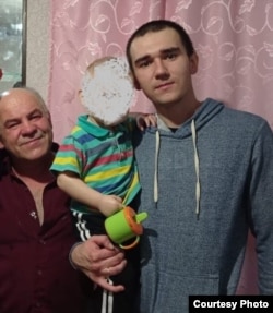 Иван Полянский, его отец и младший сын