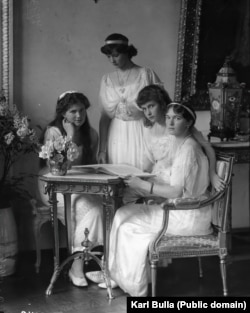 Дочери императора Николая II. 1914 год
