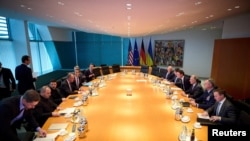 Переговоры делегаций Украины и США в Берлине