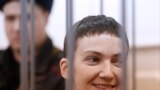 Надежда Савченко в Басманном суде. Москва. 10 февраля 2015 