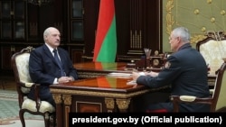 Александр Лукашенко на встрече с Игорем Шуневичем