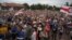 Митинг против Александра Лукашенко в Гродно 19 августа