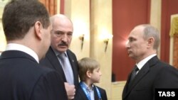 Александр Лукашенко на приеме в честь открытия зимних Олимпийских игр в Сочи