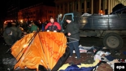 Конец протестов в Минске в марте 2006 года, разгон палаточного лагеря