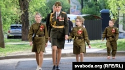 Минск, Беларусь, празднование 9 мая